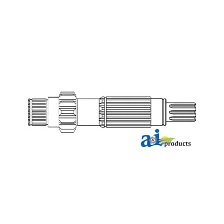 A & I Products Countershaft, 6 Speed Transmission 2.1" x7.2" x2.1" A-183085M1